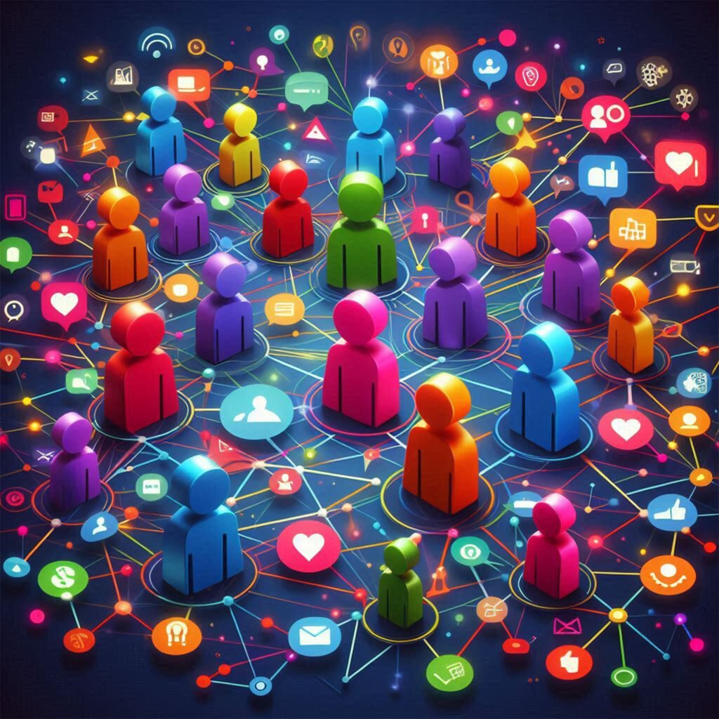 colorful-figures-connected-by-lines-social-media-networks-interactions-design