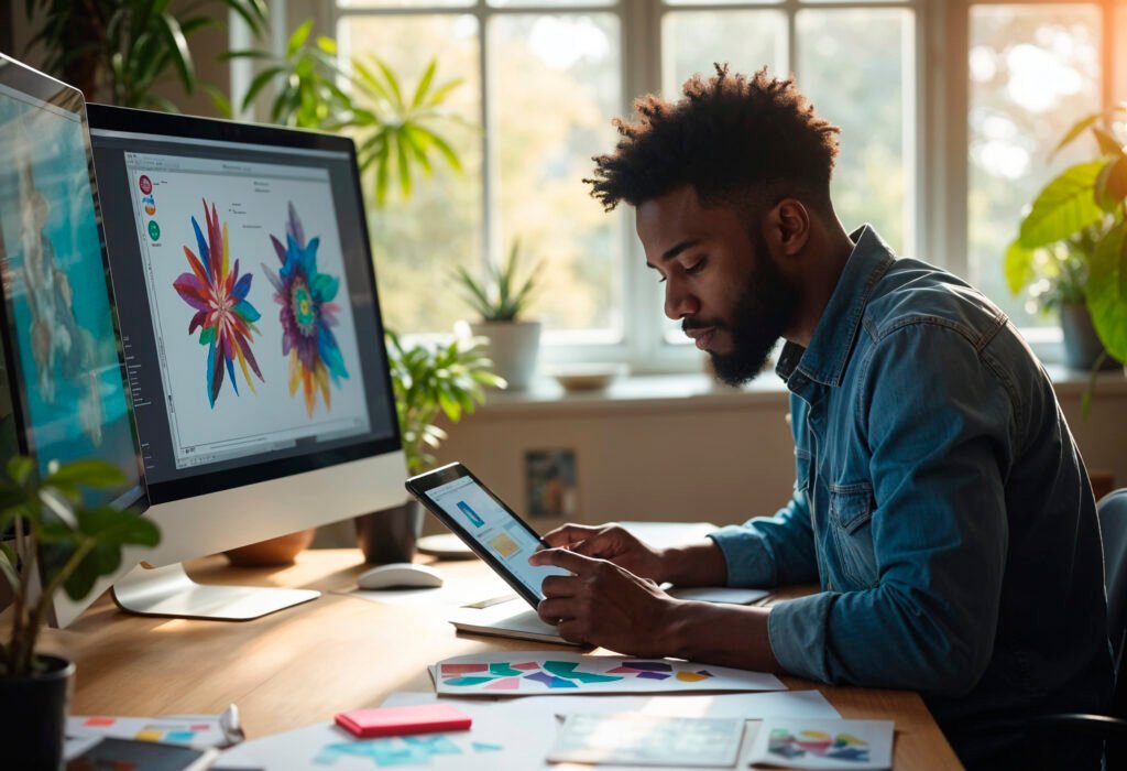 person-doing-their-graphic-design-job
